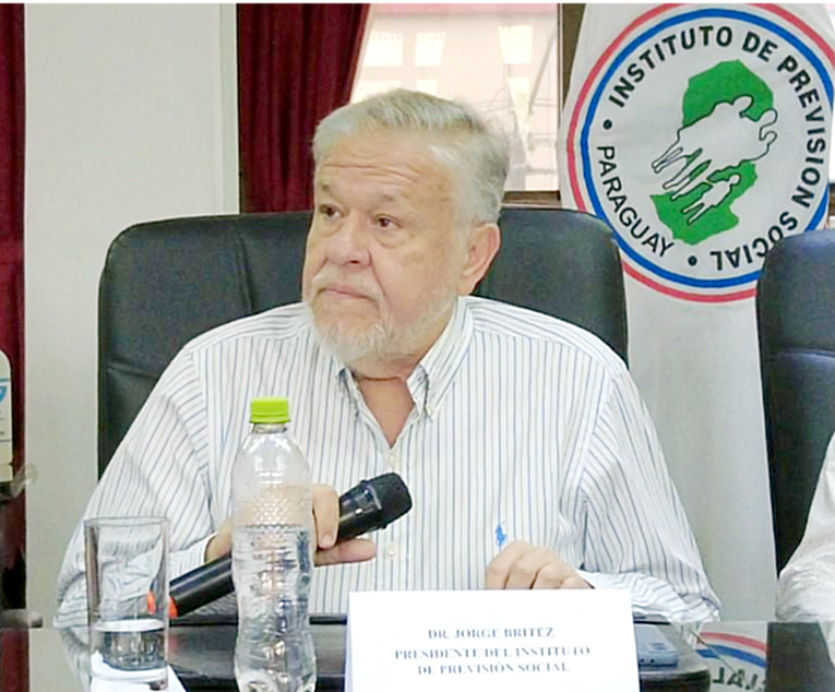 Jorge Brítez renunció al frente del IPS