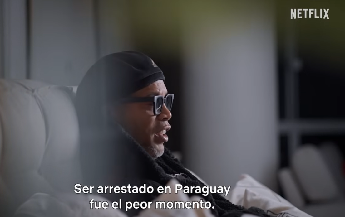Se estrenó la serie de Ronaldinho en Netflix: Habló de su detención en Paraguay
