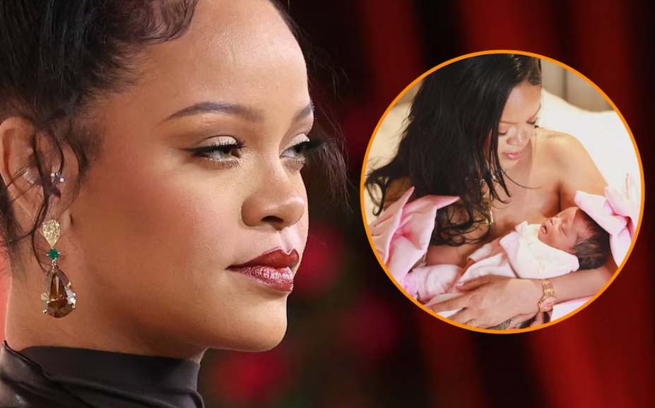 Rihanna presentó a su hija