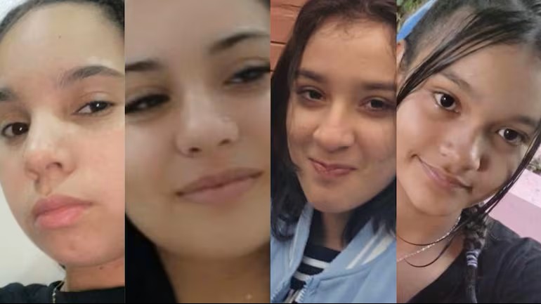 Alerta MAFE: cuatro adolescentes desaparecidas en Paraguay