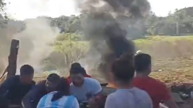 Reportan caída de aeronave en Minga Guazú