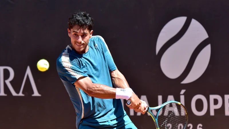 Dani Vallejo debuta con autoridad en la qualy del Masters 1000 de Madrid
