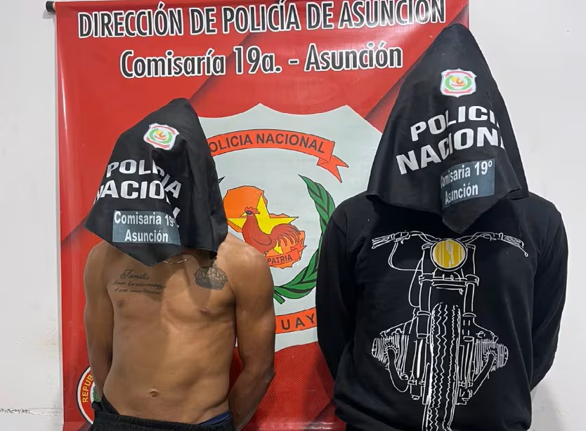Persecución policial frena a hermanos ladrones de autopartes