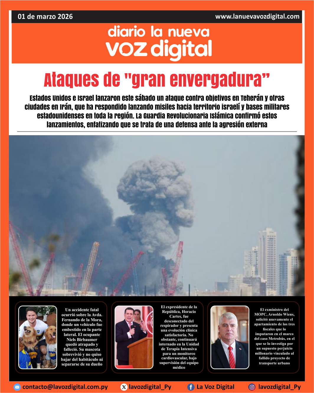 01 de Marzo. 2026