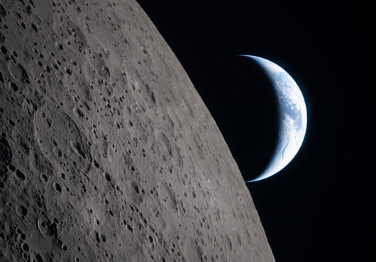 La NASA publica la impactante “puesta de la Tierra” desde Artemis II