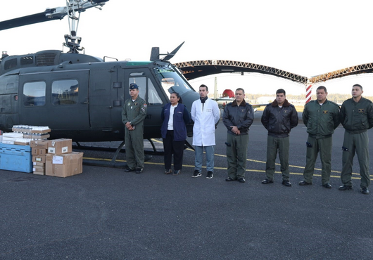 Ayuda humanitaria va rumbo al chaco, con kits alimenticios y medicamentos