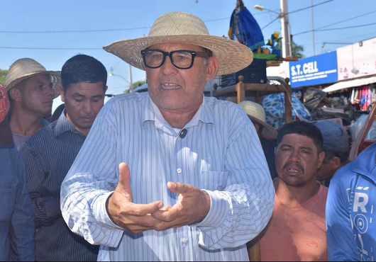 El dirigente campesino Elvio Benítez se entregó a la Policía en Santa Rosa del Aguaray
