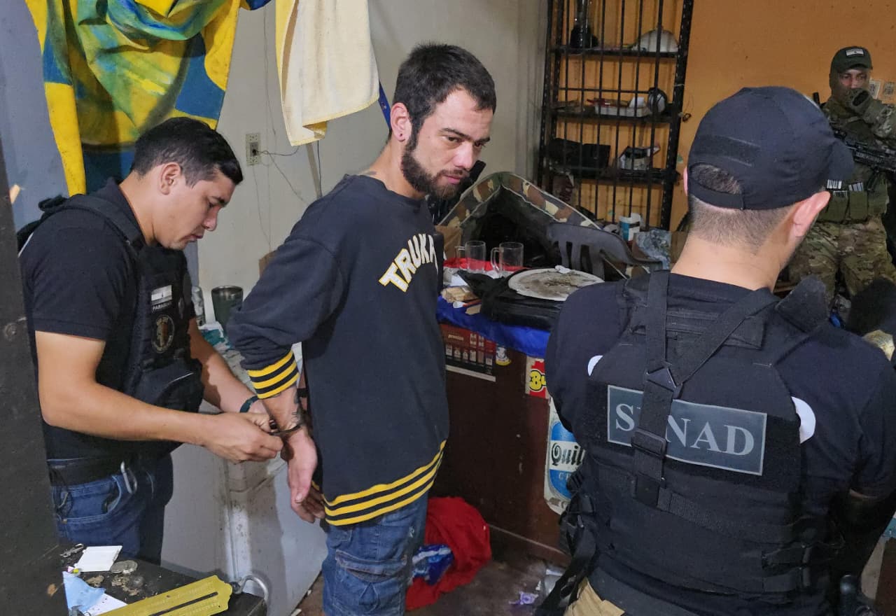 SENAD desmanteló un centro clave de provisión de drogas vinculado a barras bravas en Luque