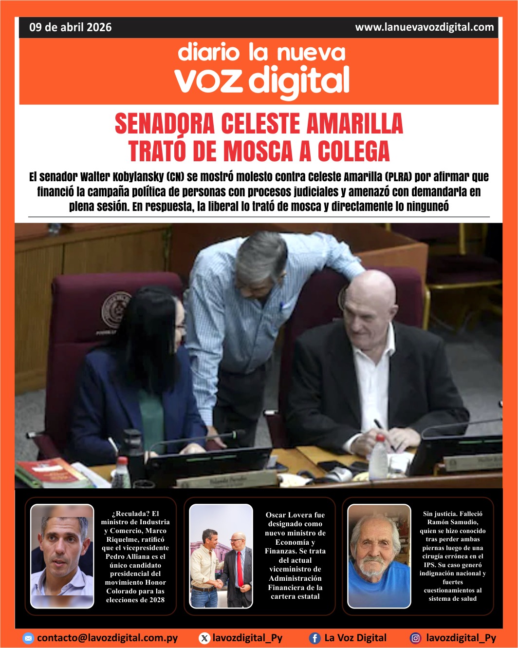 Tapa 9 de abril del 2026