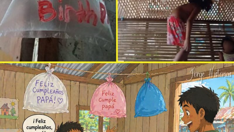 Donde no alcanzan los globos, alcanza el amor