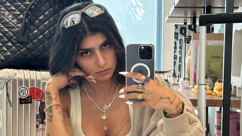 A raíz de los bombardeos de Israel a Líbano, Mía Khalifa vuelve al cine «nopor»