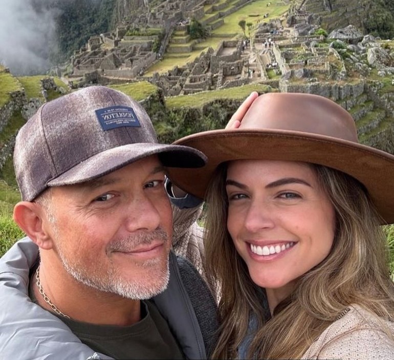 Alejandro Sanz fue llevada por su novia peruana a conocer el Machu Picchu