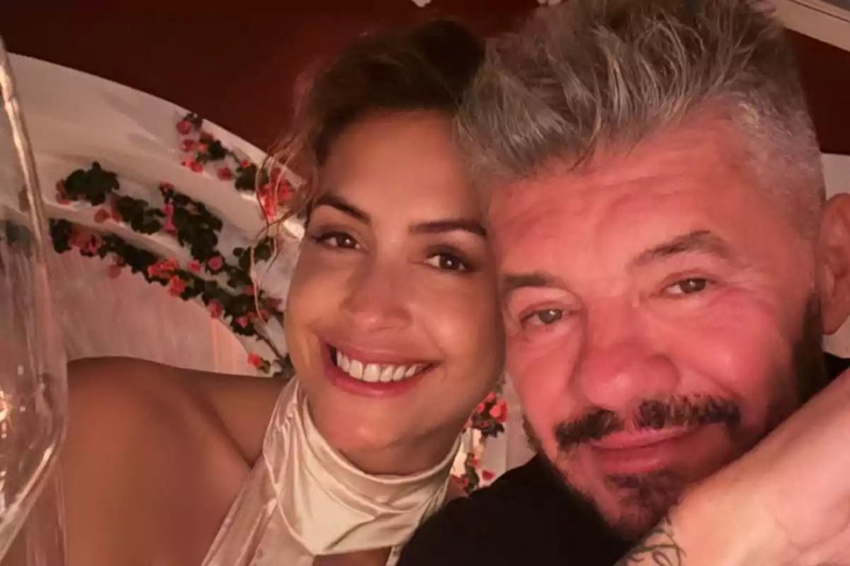 Tinelli terminó con su novia a quien le doblaba en edad