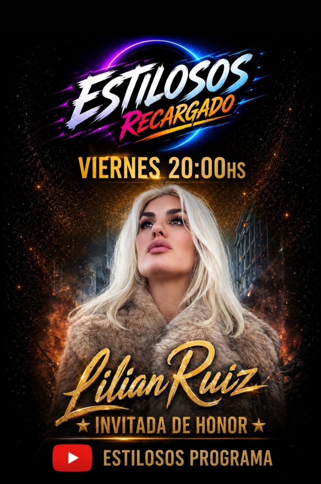 César Style y Gloria Cáceres preparan una noche explosiva en “Estilosos”: Lilian Ruiz se confiesa desde Nueva York y Bárbara Cibils llega con todo